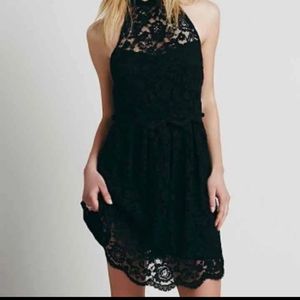 NWOT Free People Lost In A Dream Lace Dress